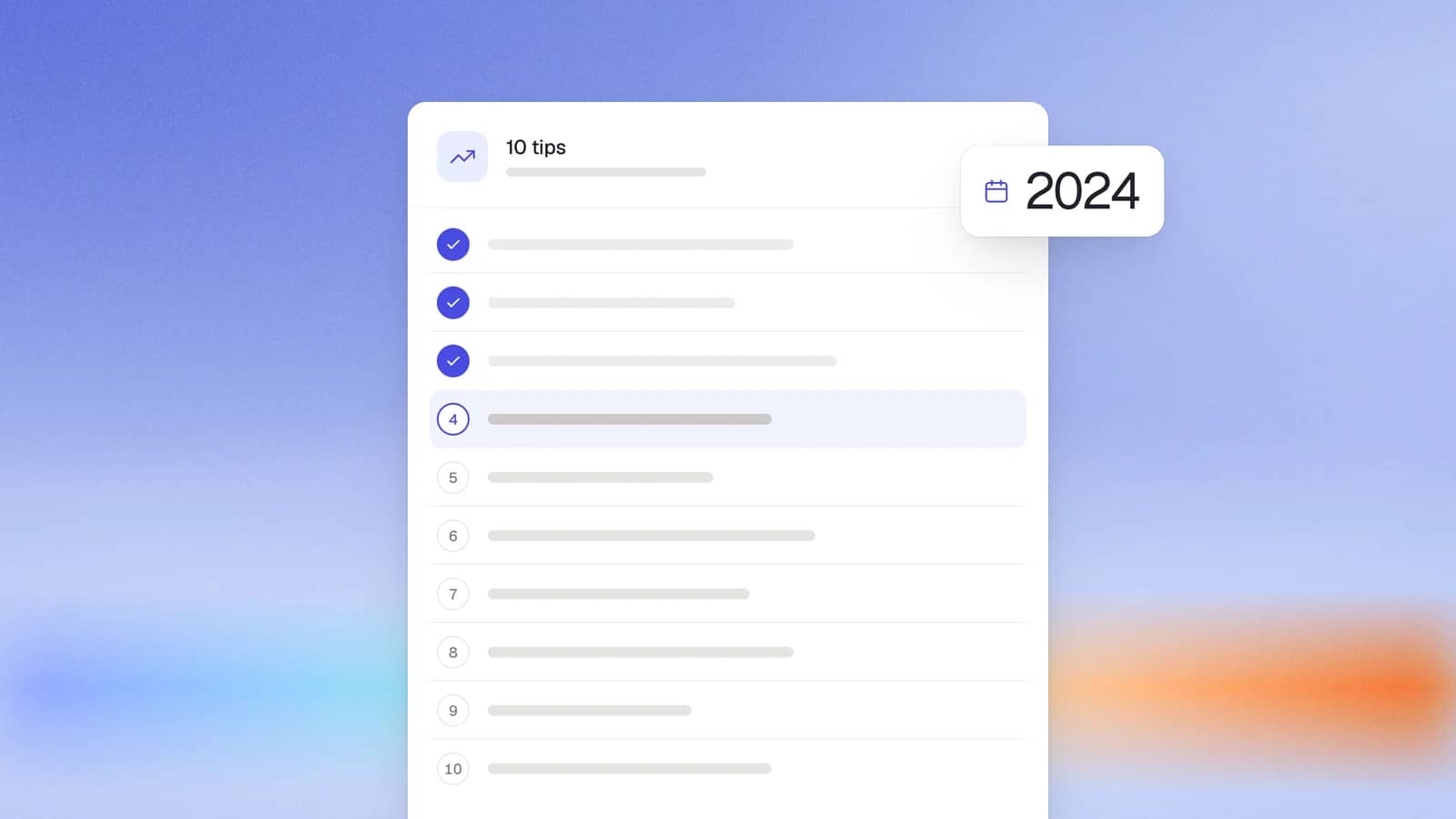 A checklist of 10 LinkedIn tips for 2024