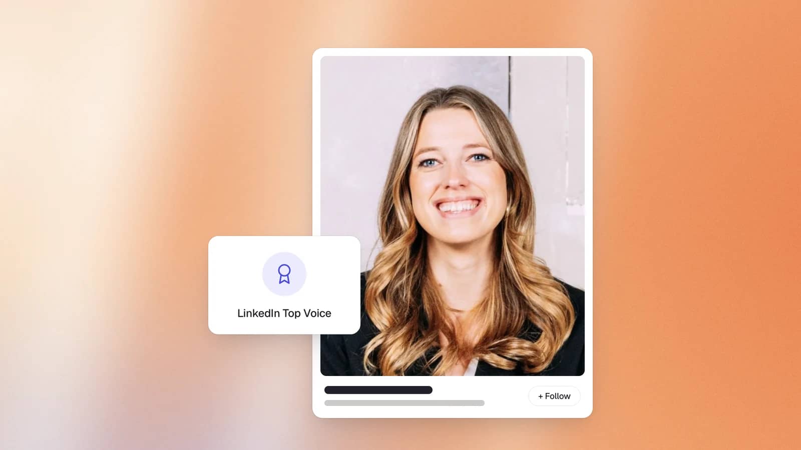 Portrait of Julia Kruslin with a LinkedIn Top Voice badge